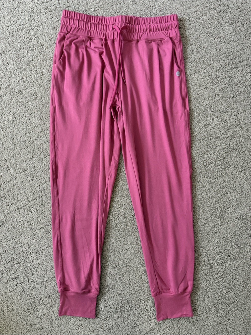 Senita Athletics Rose Pink Drawstring Joggers